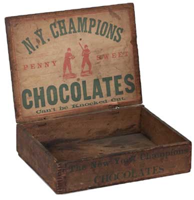 1880s New York Champions Chocolates